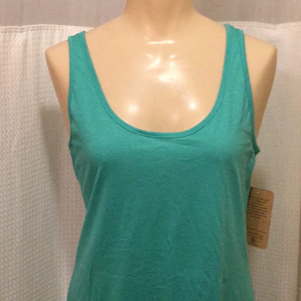Threads 4 Thought Yoga Tank Top, Mint Green XL NWT
